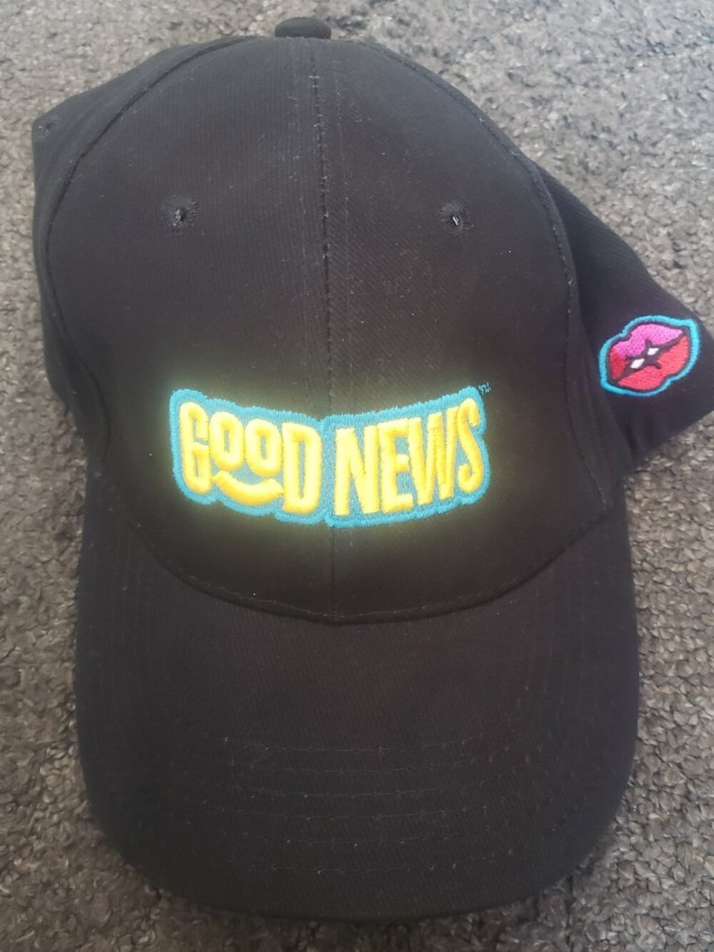 Good News Cannabis Together Black Adjustable Hat